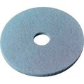 3M 3M„¢ 20" Burnishing Pad, Aqua, 5 Per Case 61500045812